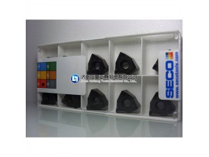 TS2000髙硬度的细颗粒耐磨材质等级针对用于精加工髙温合金和钛合金，也适用于许多不锈钢。
