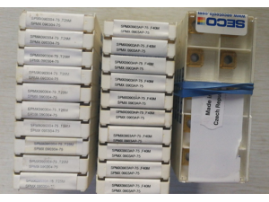 瑞典山高数控刀片SPMX12T3AP-75 F40M铣刀片 全新正品
