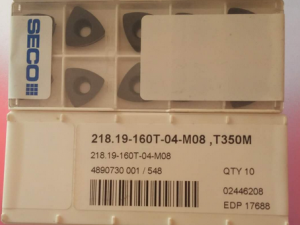 山高原装铣削刀片218.19-160T-04-M11 MP1500正宗瑞典山高刀具
