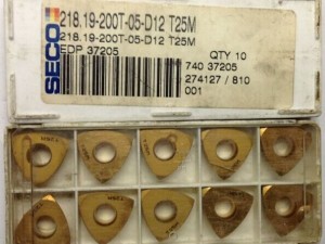 批发正品山高数控刀片218.19-125T-T3-MD08 MP3000铣刀片 原装
