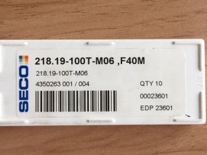 瑞典山高数控刀片218.19-160T-04-M08 MM4500全新山高铣刀片批发
