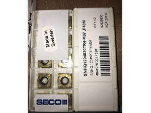 全系列山高数控刀片SNHQ110308TR4-M07 F40M铣刀片 原装正品
