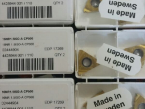 瑞典山高数控刀片16NR 12ACME CP500螺纹加工刀片
