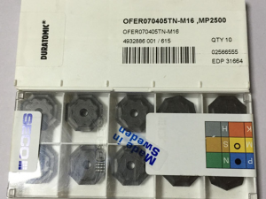 瑞典山高刀具一级代理OFMR070405TR-M15 MK1500数控铣刀片