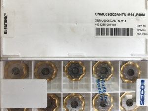 山高铣削刀片ONMU090520ANTN-ME13 MP2500济南哈量 山高刀具代理