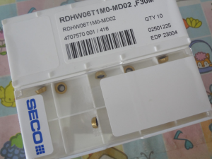 铣刀片 山高刀具RDHW0702M0T-MD04 F40M山高数控刀片