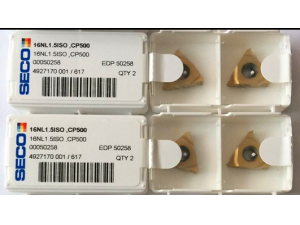 螺纹刀片 瑞典山高22ER/L 5.0ISO CP500山高数控刀片