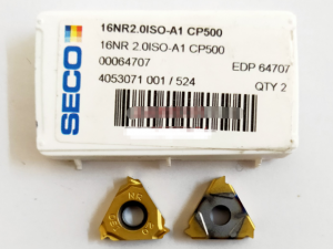 瑞典山高螺纹刀片16ER 2.5ISO-A1 CP500批发山高数控刀片