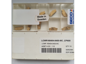 低价批发山高数控刀片LCMR160304-0300-MT CP500切槽刀片
