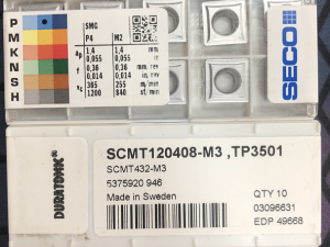 山高数控刀具山东代理SCMT120408-F1 TP2501山高车削刀片