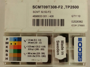 山高数控刀具山东代理SCMT09T308-F2 TP3500山高车刀片