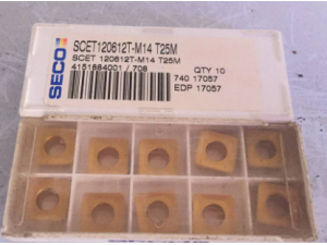 山高刀具一级代理SCET120612T-M11 MS2050全新山高数控刀片