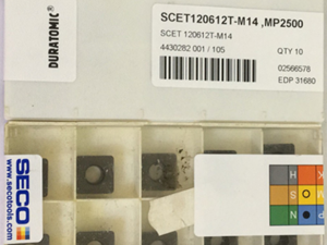 山东山高刀具代理SCET120630T-M14 MS2050山高铣刀片 正方形