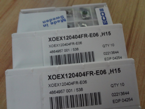 批发全系列山高数控刀片XOMX180608TR-MD15 F40M铣刀片