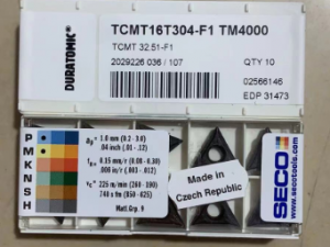 全新山高数控刀片TCMT16T302-F1 TP3500瑞典山高车刀片