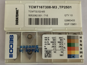 山高三角形车刀片TCMT16T308-F1 TM4000瑞典山高数控刀片