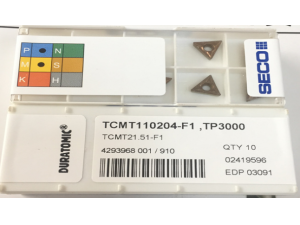 代理瑞典山高数控刀头TCMT16T304-F2 TP3500三角形刀片