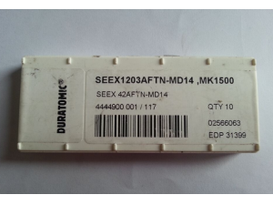 瑞典山高刀具代理SEEX1204AFTN-ME11 F40M铣刀片
