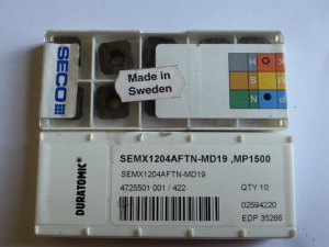 全系列山高刀具SEEX1204AFTN-MD18 MP3000批发瑞典山高铣刀片
