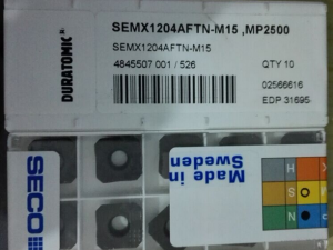 瑞典山高刀具SEEX1204AFTN-MD18 MK1500山高铣刀片
