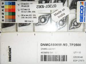 山高数控刀片山东代理DNMG150608-MF4 TM4000车刀片