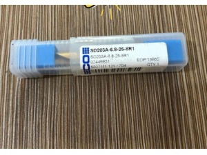 山高整体硬质合金钻头SD203A-6.5-23-8R1内冷 瑞典山高刀具