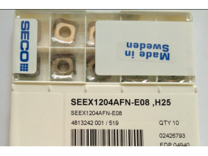 数控刀片 SECO山高数控刀粒,SEEX1204AFTN-M14 F40M,济南哈量