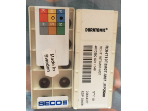 数控刀片 SECO山高刀头,RDKW0803M0T-MD05 F40M,耐磨 铣刀片
