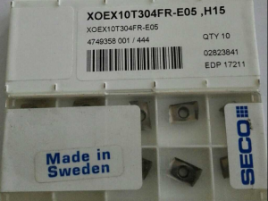 数控刀片 批发山高铣刀片,XOMX10T304TR-ME07 F40M,瑞典山高数控刀头