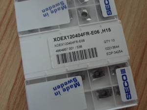 数控刀片 山高刀粒,XOMX10T312TR-ME07 F40M,瑞典铣削刀片