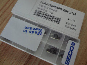 数控刀片 山高铣刀片,XOMX10T316TR-ME07 F40M,瑞典山高刀具代理